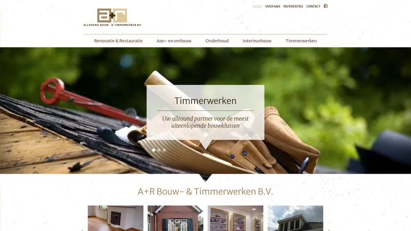 Website van A & R Allround