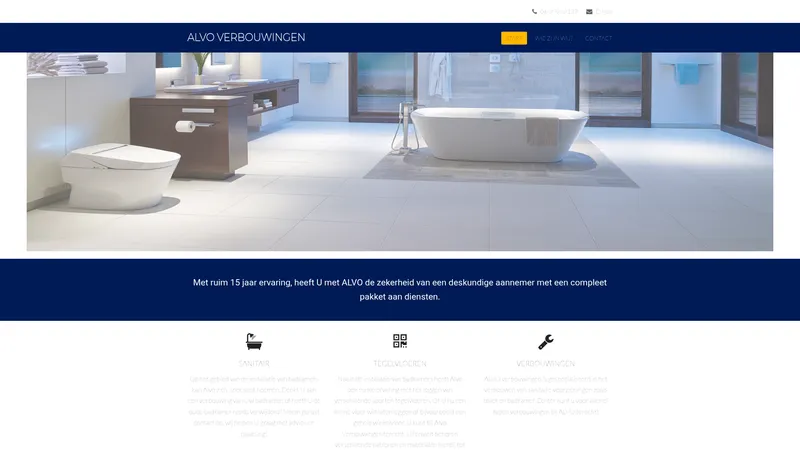 Website van Alvo
