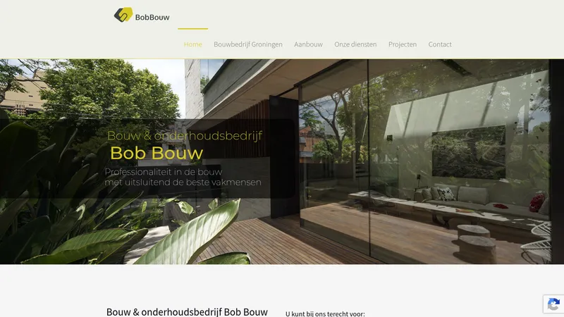 Website van Bob Bouw