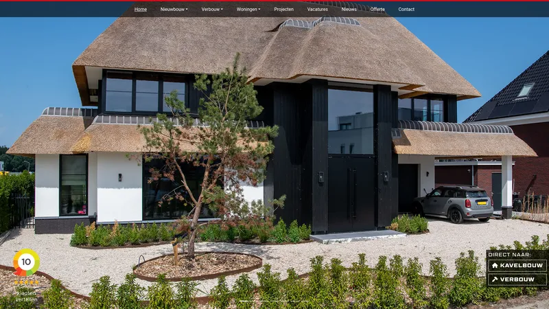 Website van Bouw 2000 BV