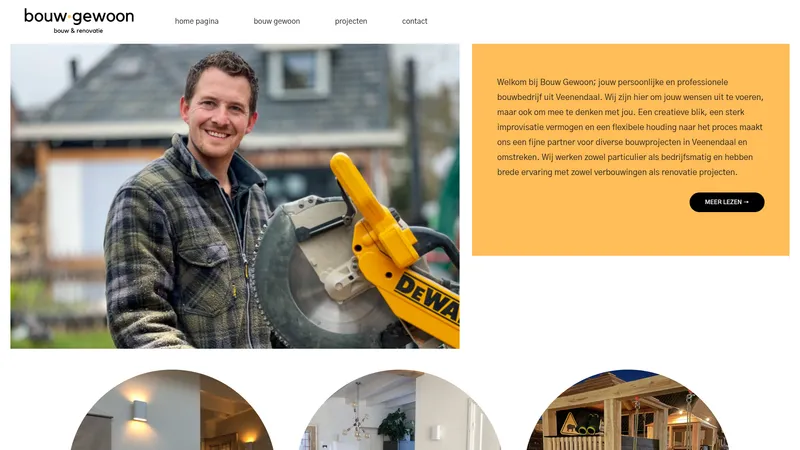 Website van Bouw gewoon