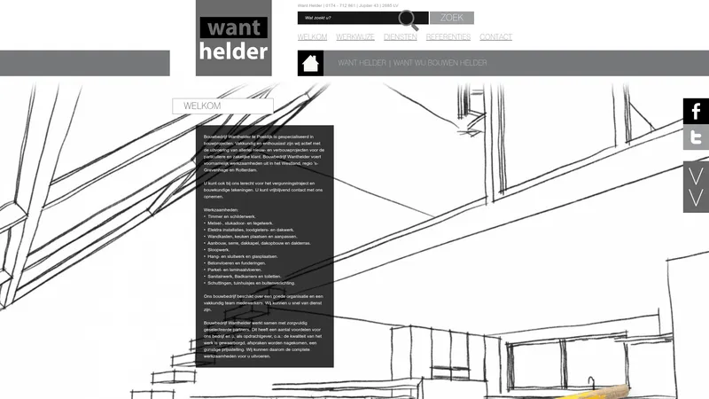 Website van Bouwhelder
