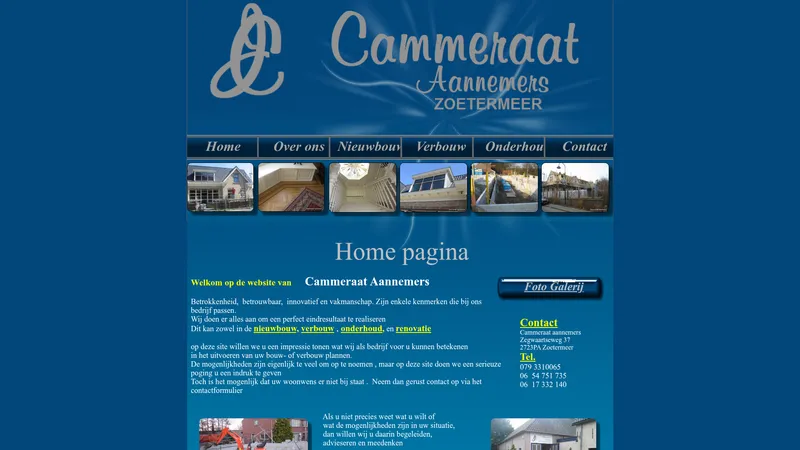 Website van Cammeraat