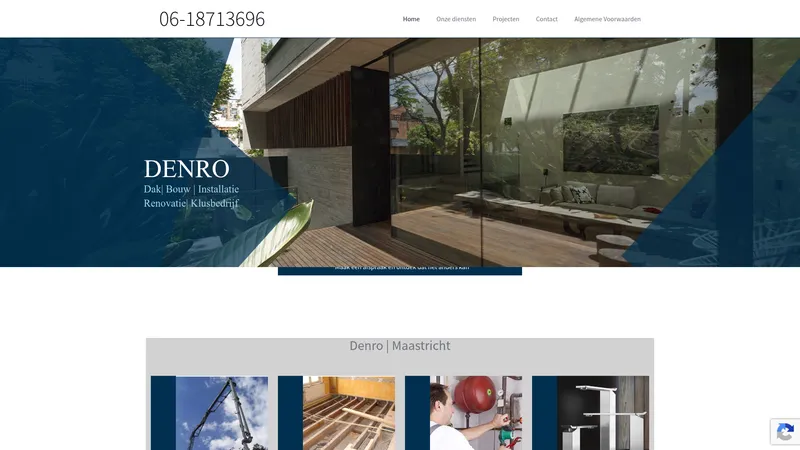 Website van Denro