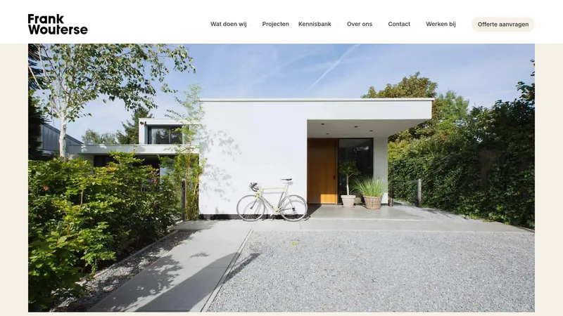 Website van Frank Wouterse | bouwen • renoveren • restaureren