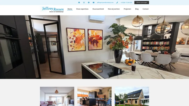 Website van Jeffrey Rossen