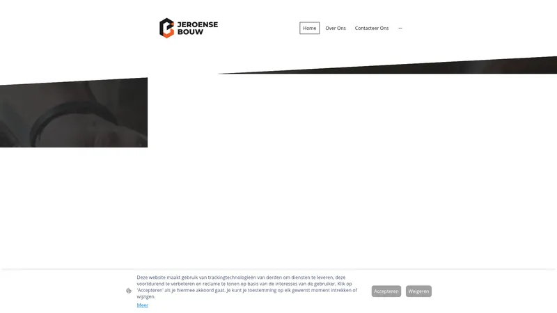 Website van Jeroense Bouw