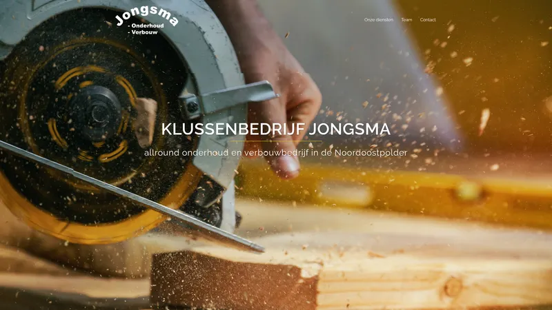 Website van Jongsma