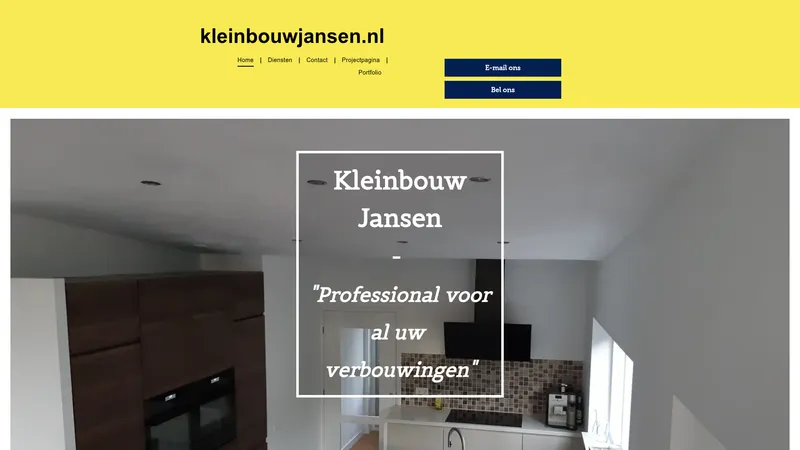 Website van Kleinbouw Jansen