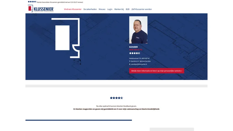 Website van Klussenier John van de Pol