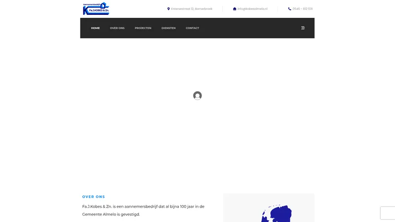 Website van Kobes En Zoon