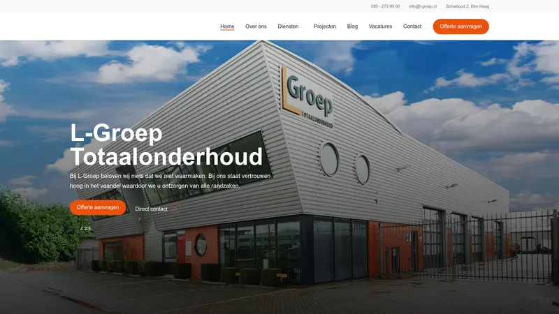 Website van L-Groep
