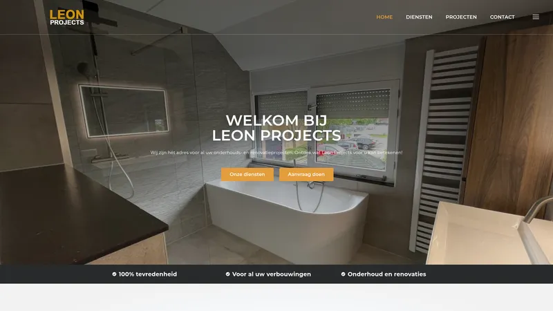 Website van Leon Projects