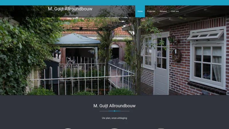Website van M. Guijt allroundbouw