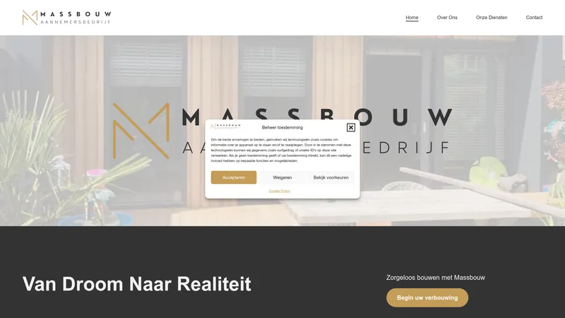 Website van Massbouw
