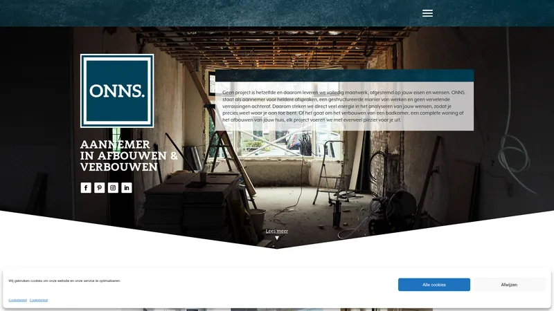 Website van ONNS.