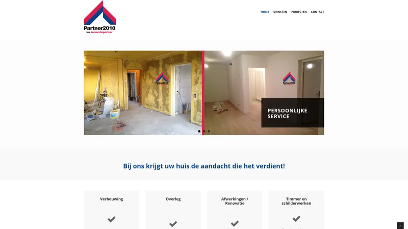 Website van Partner 2010
