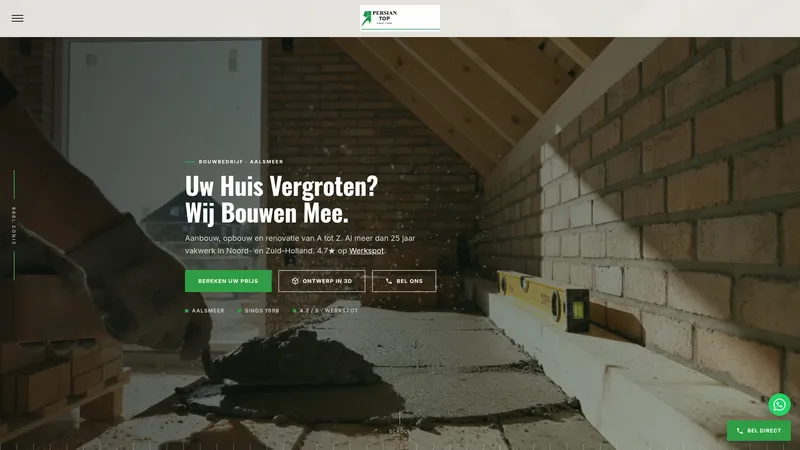 Website van Persian Top
