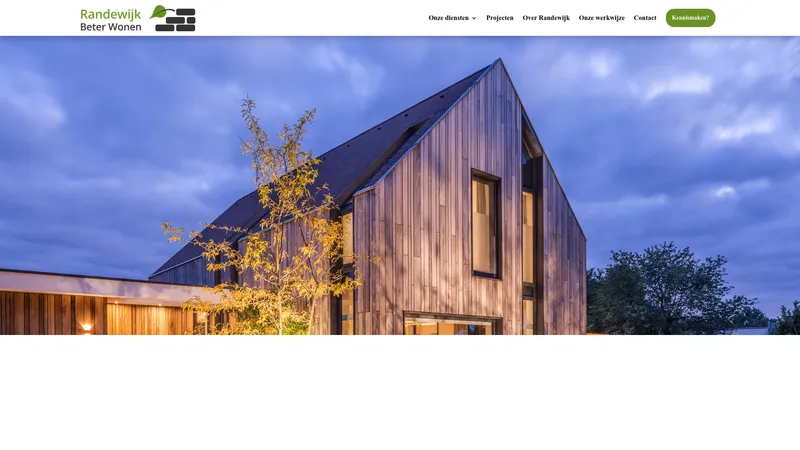 Website van Randewijk Beter Wonen