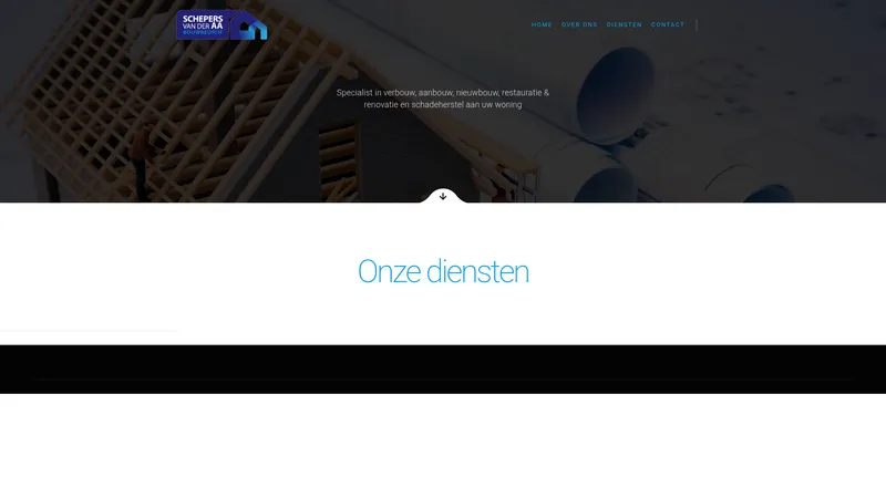 Website van Schepers van der Aa
