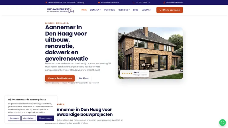 Website van Uw Aannemers✅